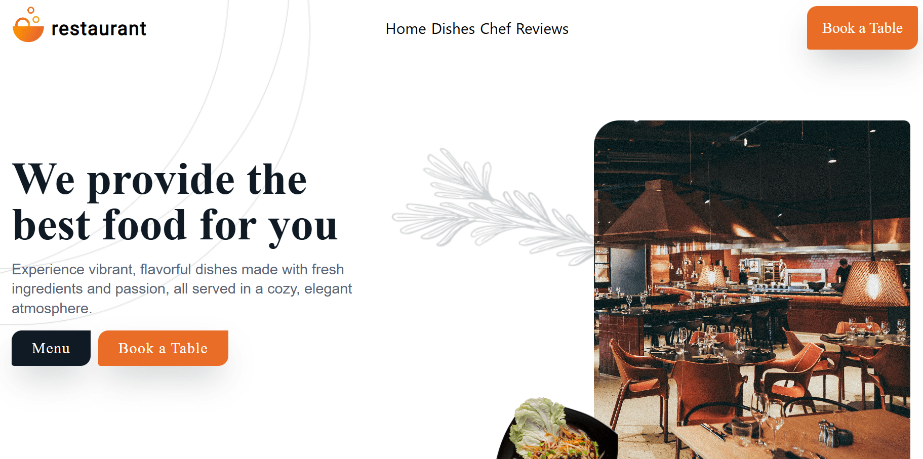 Restaurant Demo